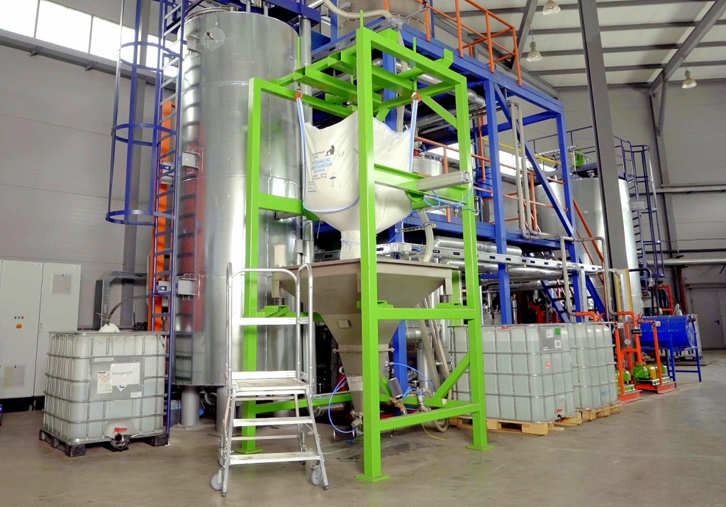 Polyether synthesis unit